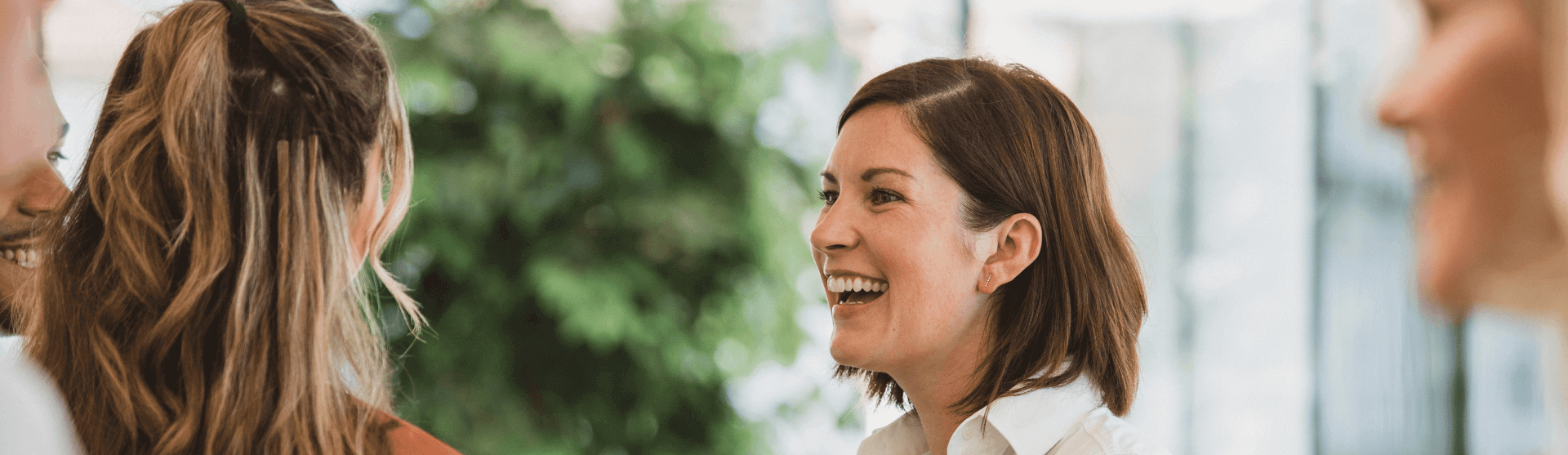 two females communicating