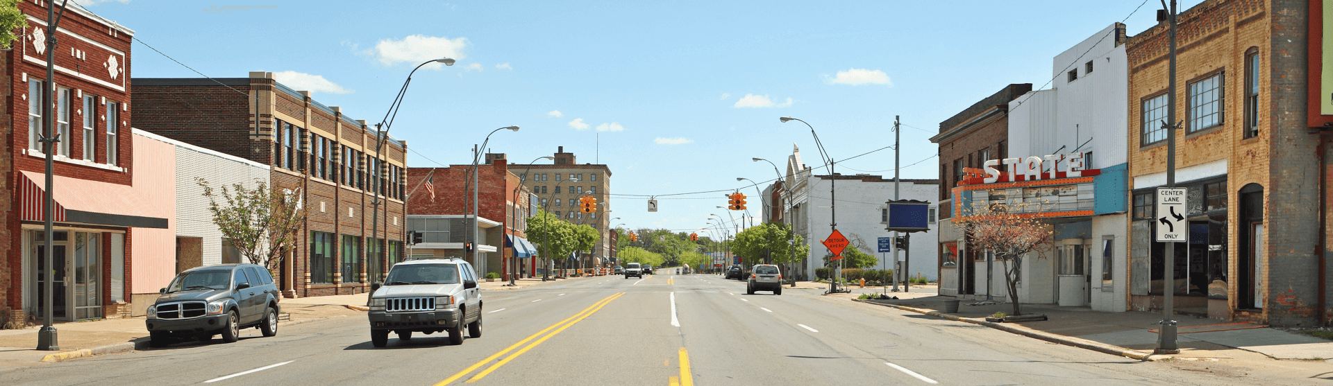 small local downtown